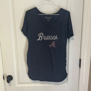 Soft as a Grape Motherhood Maternity Brave T-shirt